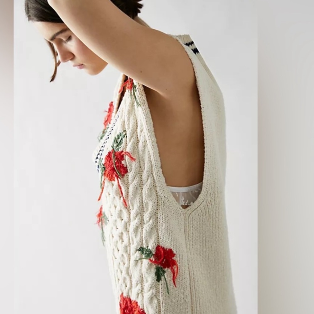 Free People Good Karma Vest - L-NWT - Picture 10 of 13